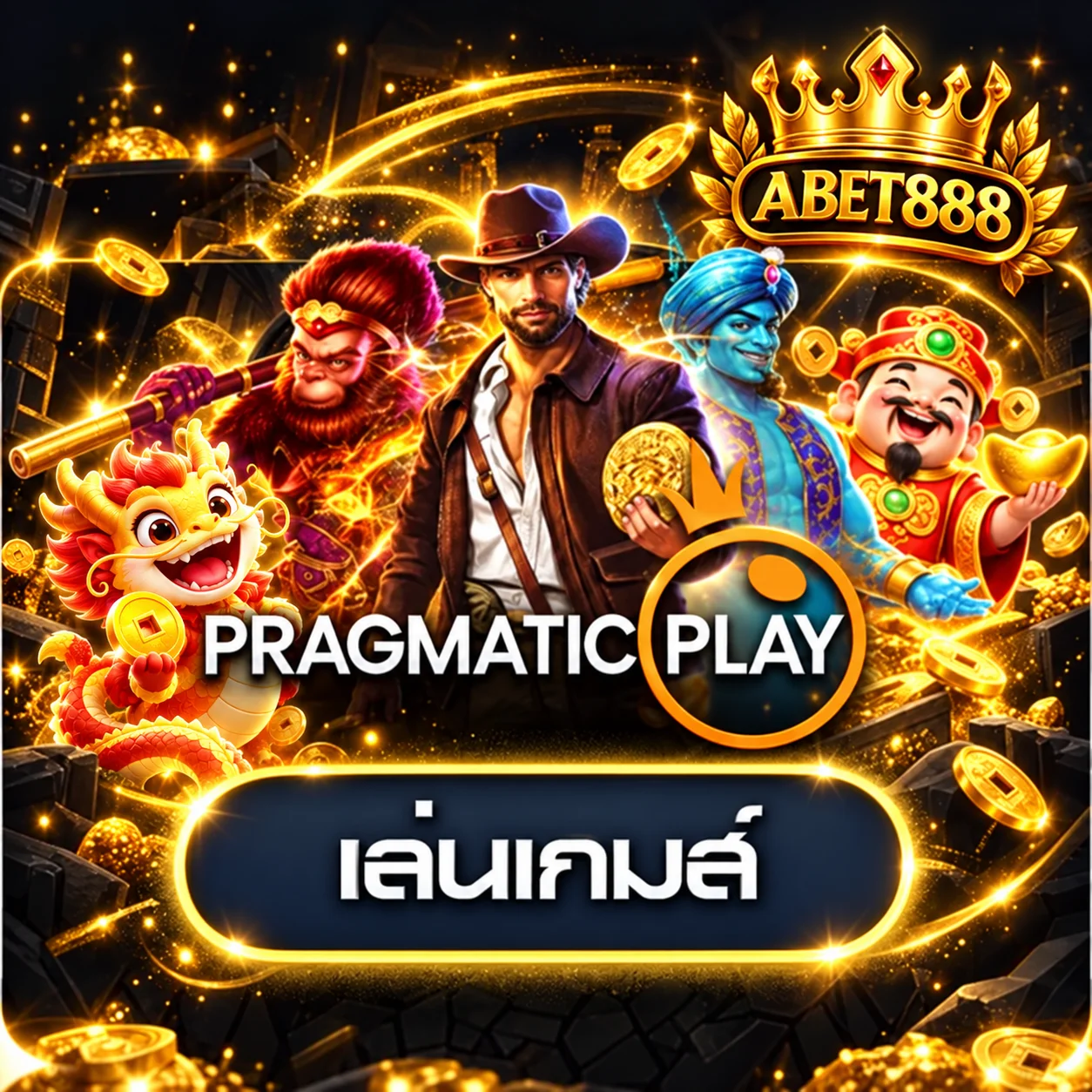 การ์ดทดลองเล่น Pragmatic Play บน ABET888